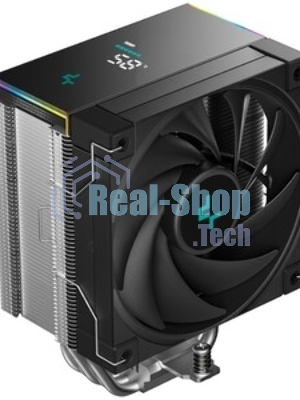 Кулер для процессора DEEPCOOL AK500S DIGITAL SE LGA20XX/1700/1200/115X/AM5/AM4 (12шт/кор, TDP 240W, PWM, Fan 120мм, 5 тепл. трубок, Copper Base, черный) RET (R-AK500S-BKADMN-GJD)