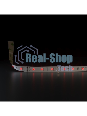 Лента светодиодная 2835 12V 60Led 4,8W IP20 / 60Led 4,8W IP20 красный