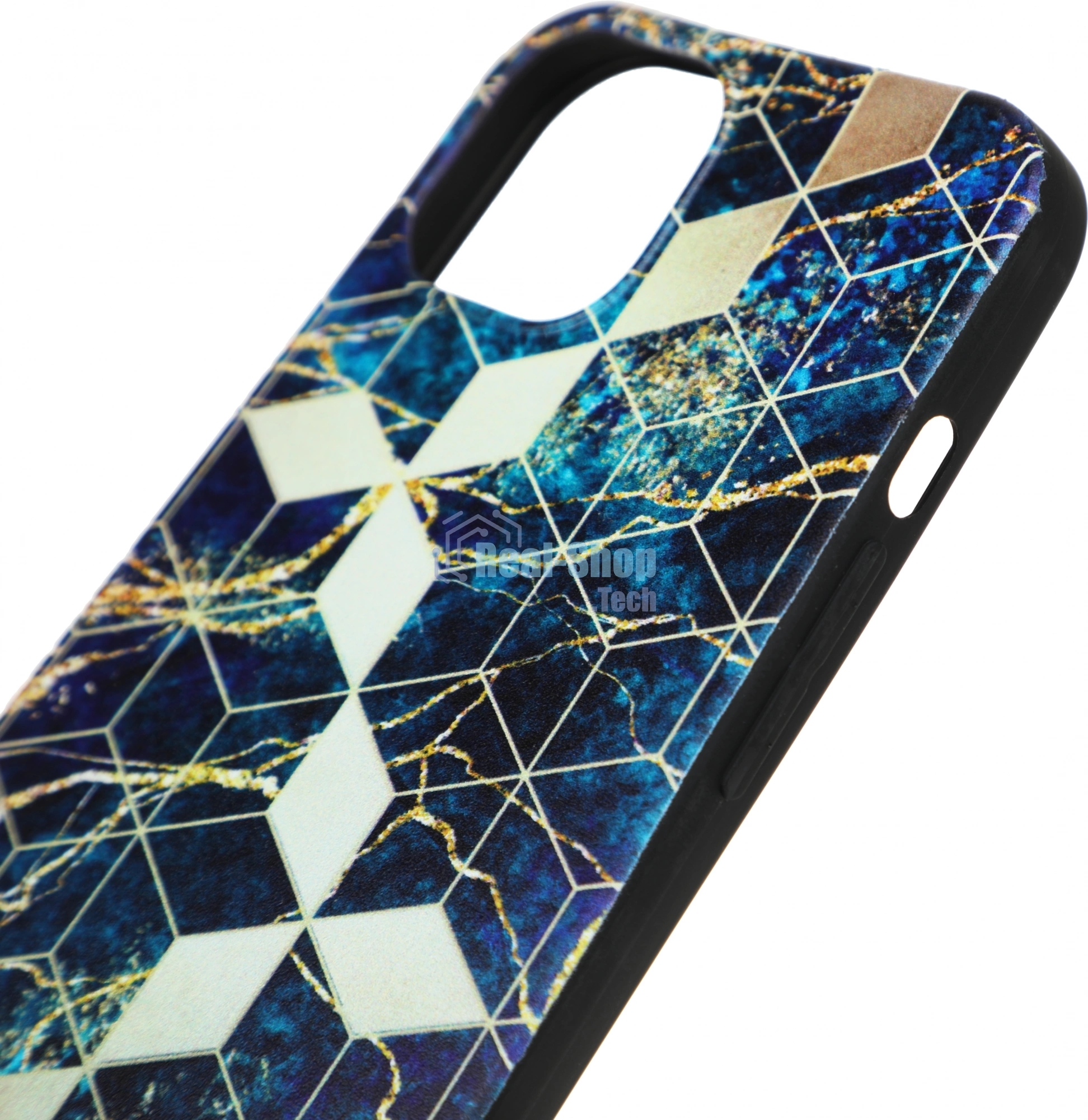 Чехол (клип-кейс) Gresso Meridian, для iPhone 13, синий gr17aaae8887