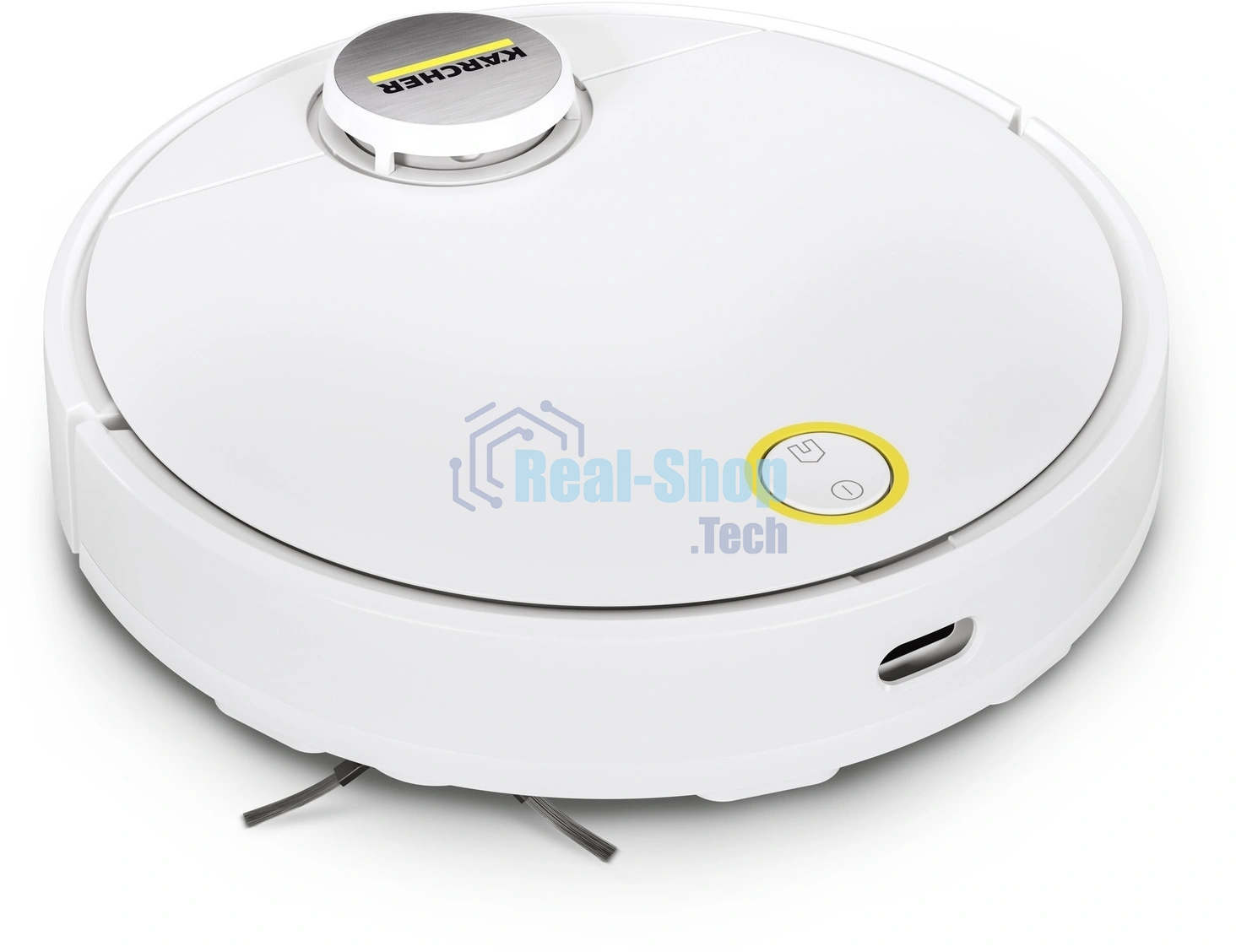 Робот-пылесос Karcher RCV 3 белый, 3200 мAч Li-Ion, уборка сухая/влажная, пылесборник контейнер 0.5 л