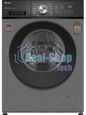 Стиральная машина Weissgauff WM 45127 Direct Drive Inverter Steam Deep Grey серый, загрузка фронтальная 7 кг, 1200 об/мин, класс A+++