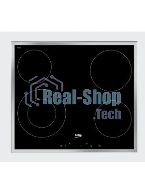 Встраиваемая электрическая варочная поверхность Beko HIC 64402 X, черный