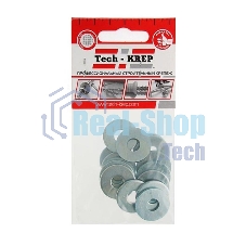 Шайба кузовная M8 цинк. DIN 9021 (уп.15шт) пакет Tech-Krep 103038