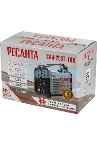 Сварочный аппарат Ресанта САИ-250Т LUX инвертор ММА DC 9.5кВт