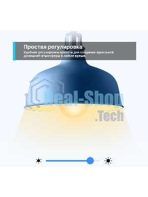 Умная Wi-Fi лампа Smart Wi-Fi Light Bulb, Daylight & Diммable, SPEC: 2.4 GHz, IEEE 802.11b/g/n