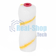 Мини-валик сменный MTX для среднегладких поверх. синтет, 100мм ворс12мм D16мм Dруч.6мм, полиакр.