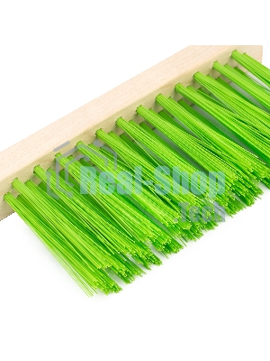 Щетка-сметка 3-рядная Сибртех 320 мм, деревянная ручка