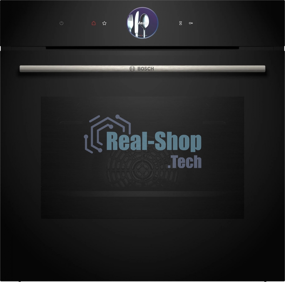 Встраиваемый духовой шкаф электрический Bosch HBG7764B1 черный