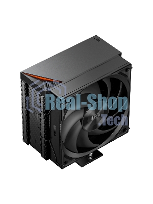 Кулер для процессора PCCooler RZ500 черный 120мм алюминий+медь 2200rpm 32db 4-pin 250W 155мм