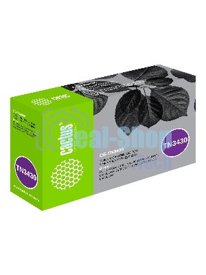 Картридж лазерный Cactus CS-TN3430 черный (3000 стр.) для Brother HL L5000/5100/5200/6250/6300/6400