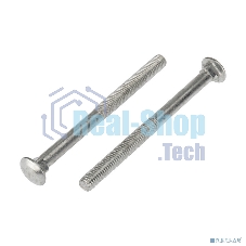 Болт мебельный Kranz DIN 603, 8х100, короб (25 шт./уп.)