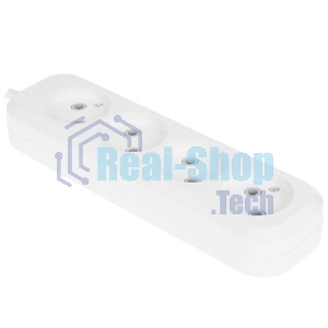 Удлинитель бытовой Smartbuy (SBE-10-4-05-N) 4 гнз х 5,0 м (10А/2.2кВт, ПВС 2х1.0)
