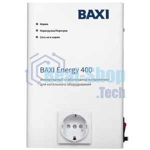 Стабилизатор инверторный для котельного оборудования Baxi Energy 400 белый/черный (НС-1215363)