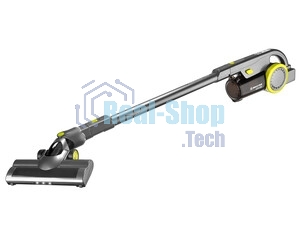 Пылесос вертикальный BRAYER BR4262 черный/желтый, питание от аккумулятора, 180 Вт, уборка сухая, пылесборник 1 л