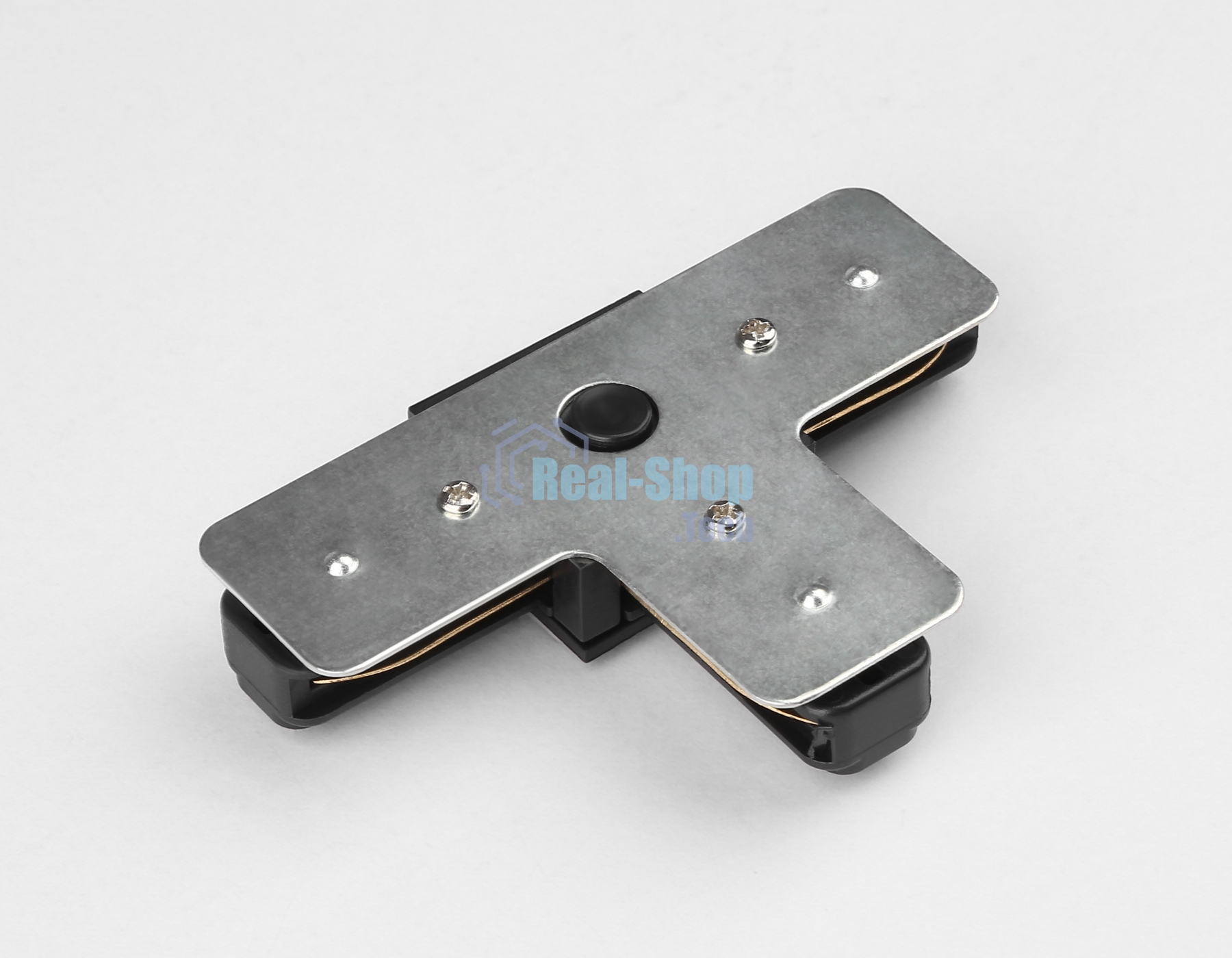 GL7168 BK черный матовый коннектор Т-образный для однофазного шинопровода Standard 220V NEW 105*70*20