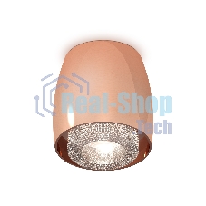 Светильник Ambrella Light XS1144010 PPG/CL золото розовое полированное/прозрачный MR16 GU5.3 (C1144, N7191)