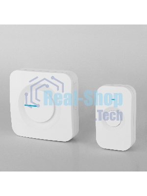 Звонок электрический бытовой (дверной) DBQ23M WL 52M IP44 Белый / Белый