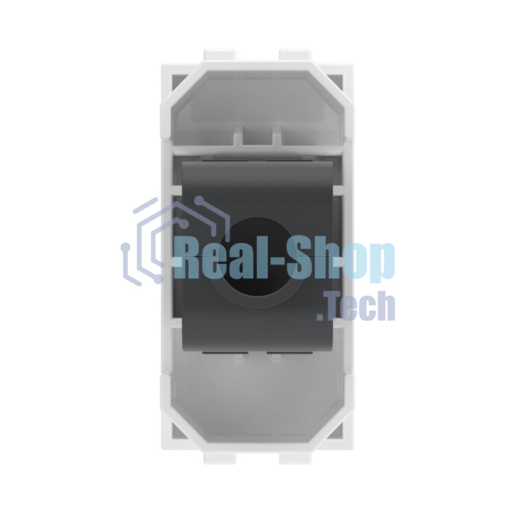 Компьютерная розетка RJ-45 кат.5Е (разъем PcNet), белая, 1мод. ДКС 76654B