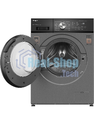 Стиральная машина Weissgauff WM 45127 Direct Drive Inverter Steam Deep Grey серый, загрузка фронтальная 7 кг, 1200 об/мин, класс A+++