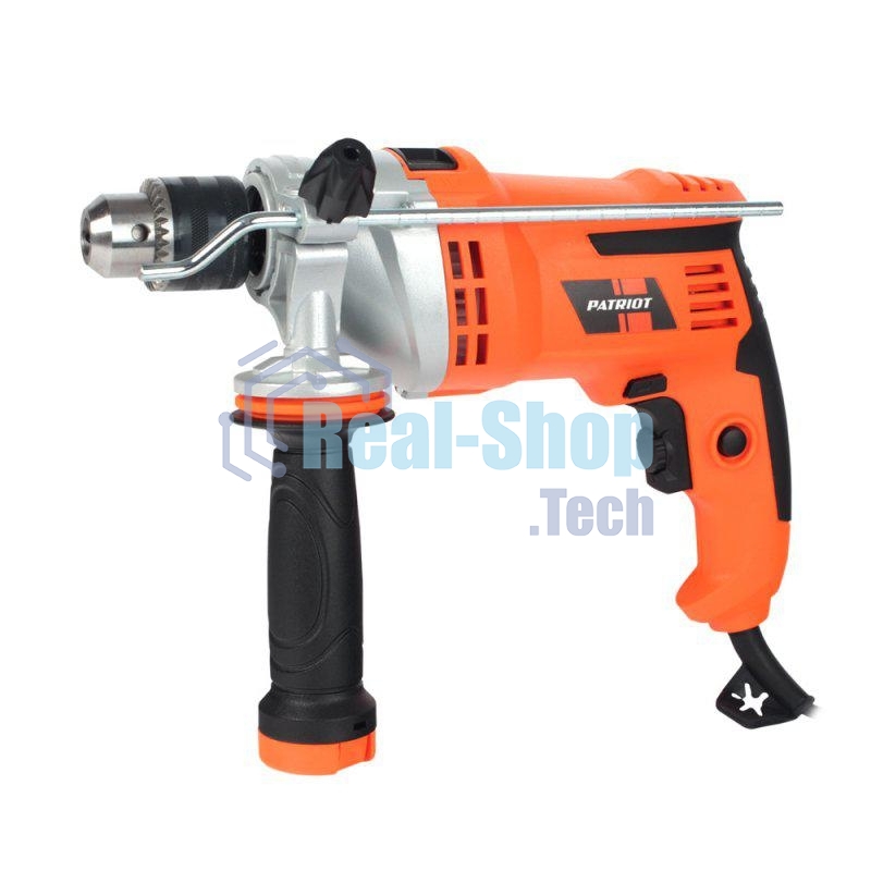 Дрель ударная PATRIOT FD 850hс ударом, мощность 850Вт, макс.диаметр 13мм, глубиномер + доп. ручка