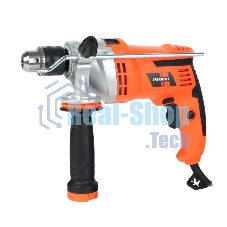 Дрель ударная PATRIOT FD 850hс ударом, мощность 850Вт, макс.диаметр 13мм, глубиномер + доп. ручка