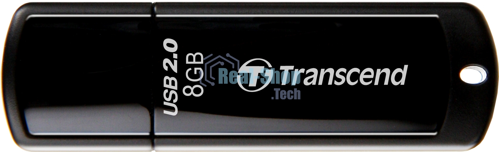 Флешка USB Transcend JetFlash 350 (TS8GJF350), 8Gb, USB 2.0, R/W 12/5, черный