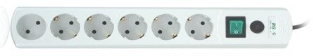Сетевой фильтр Most RG 3 м (6 розеток) белый (коробка)