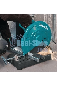 Пилы электрические дисковые, торцовочные Makita LW1401 Пила монтаж,2200Вт,3800об\м,диск-ф355х25.4мм,рез-70х233мм,16.6кг,кор