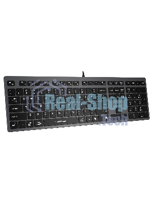 Клавиатура проводная A4Tech Fstyler FX50, USB, серый