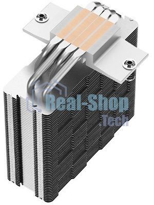Кулер для процессора DEEPCOOL AG400 LED черный, 120 мм, алюминий/медь, 2000 об/мин, 31.6 дБ, 4 pin, 220 Вт, 150 мм