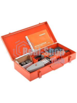 Аппарат для сварки пластиковых труб PATRIOT PW 800, 3 насадки, электронная регулировка, ЖК дисплей, 800W, кейс металл.