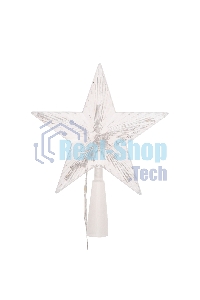 Гирлянда светодиодная Neon-night из росы с макушкой на елку 9 нитей х 2м, 200 LED, эффект водопада, теплый белый, 230В N