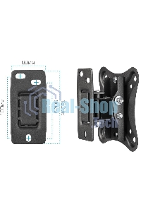 Кронштейн для телевизора Kromax CORBEL-1 черный 10