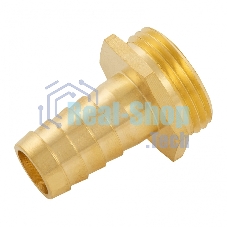 Штуцер для шланга Denzel 3/4