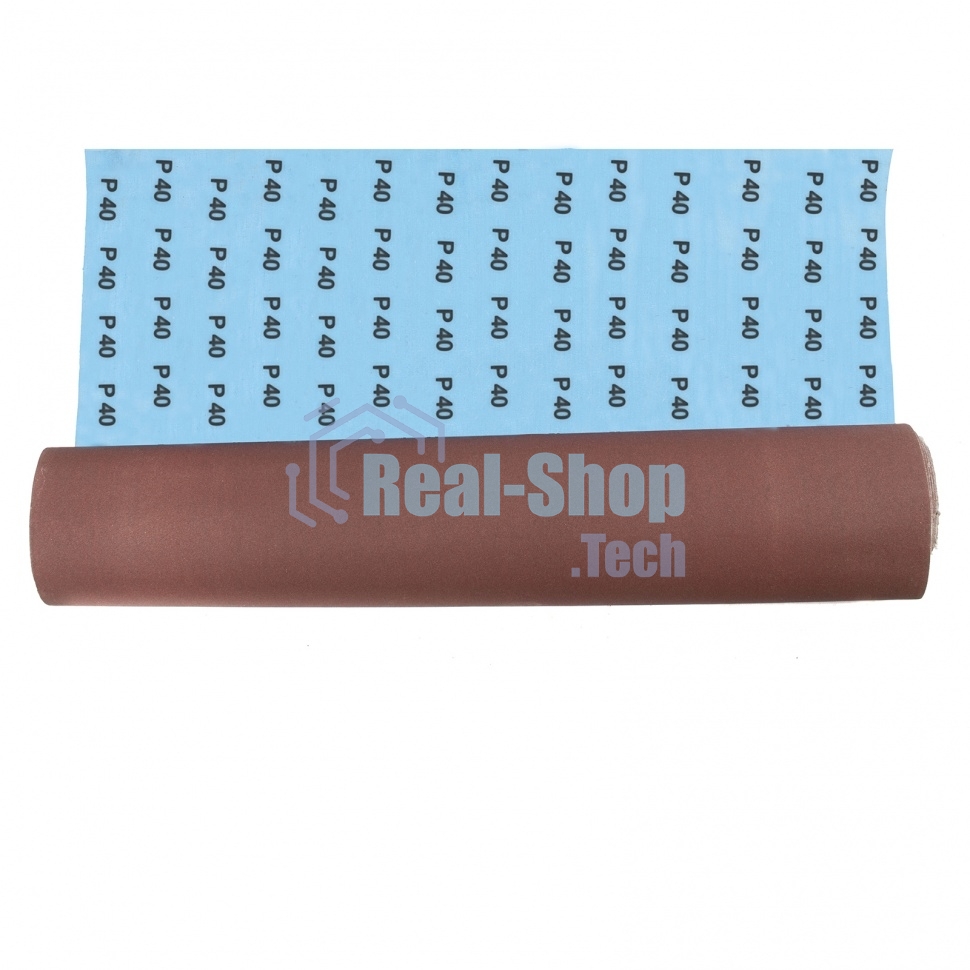 Шкурка на тканевой основе Matrix, P 40, 1000 мм х 20 м, водостойкая