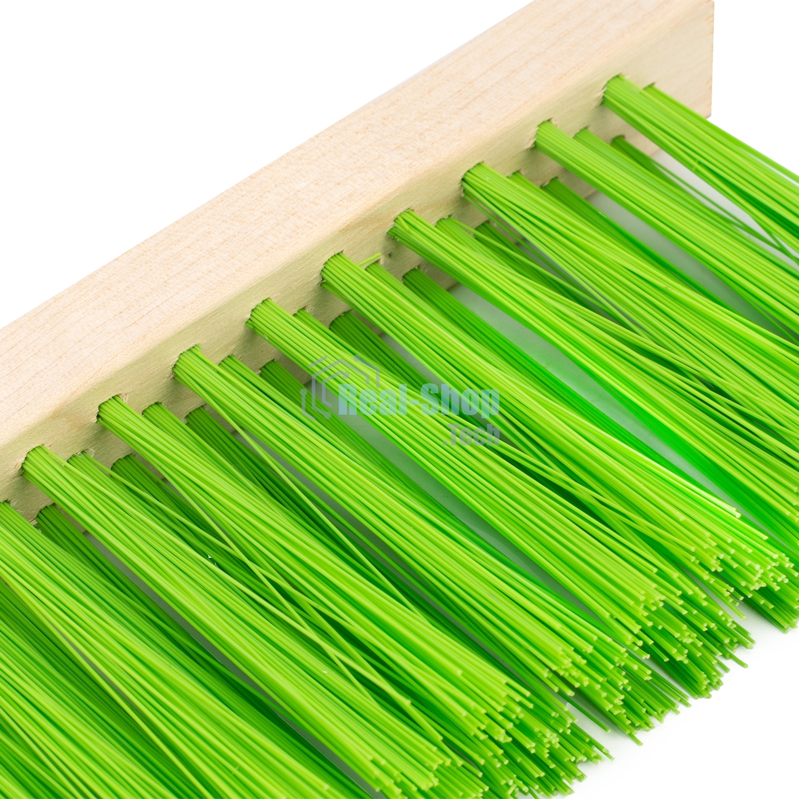 Щетка-сметка 3-рядная Сибртех 320 мм, деревянная ручка