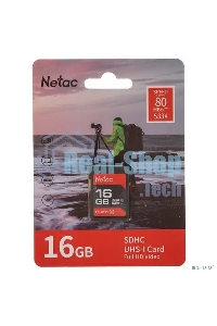 Флеш карта SDHC 16Gb Netac P600 NT02P600STN-016G-R