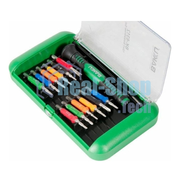 Набор отверток-насадок Baku BK-6312 прецизионных