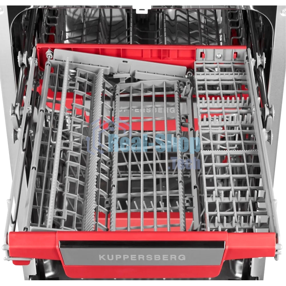 Встраиваемая посудомоечная машина Kuppersberg GLM 4580, серебристый, 44.8 см, 11 компл., 44 дБ, класс A++