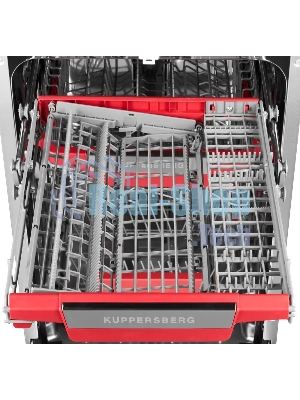 Встраиваемая посудомоечная машина Kuppersberg GLM 4580, серебристый, 44.8 см, 11 компл., 44 дБ, класс A++