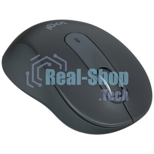 Мышь беспроводная Logitech Signature M650 графитовый, 4000 dpi, радиоканал, Bluetooth, USB, кнопки - 5