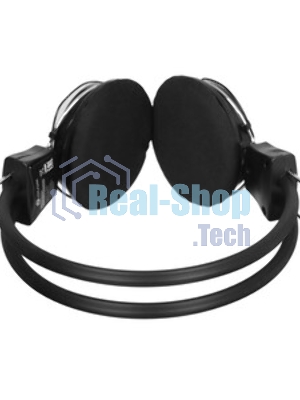 Проводные наушники Oklick HS-M200 черный, накладные, Jack 3.5 мм