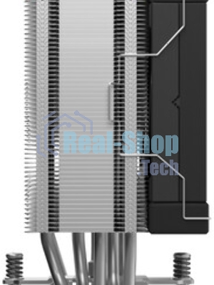 Кулер для процессора DEEPCOOL AK500S DIGITAL SE LGA20XX/1700/1200/115X/AM5/AM4 (12шт/кор, TDP 240W, PWM, Fan 120мм, 5 тепл. трубок, Copper Base, черный) RET (R-AK500S-BKADMN-GJD)