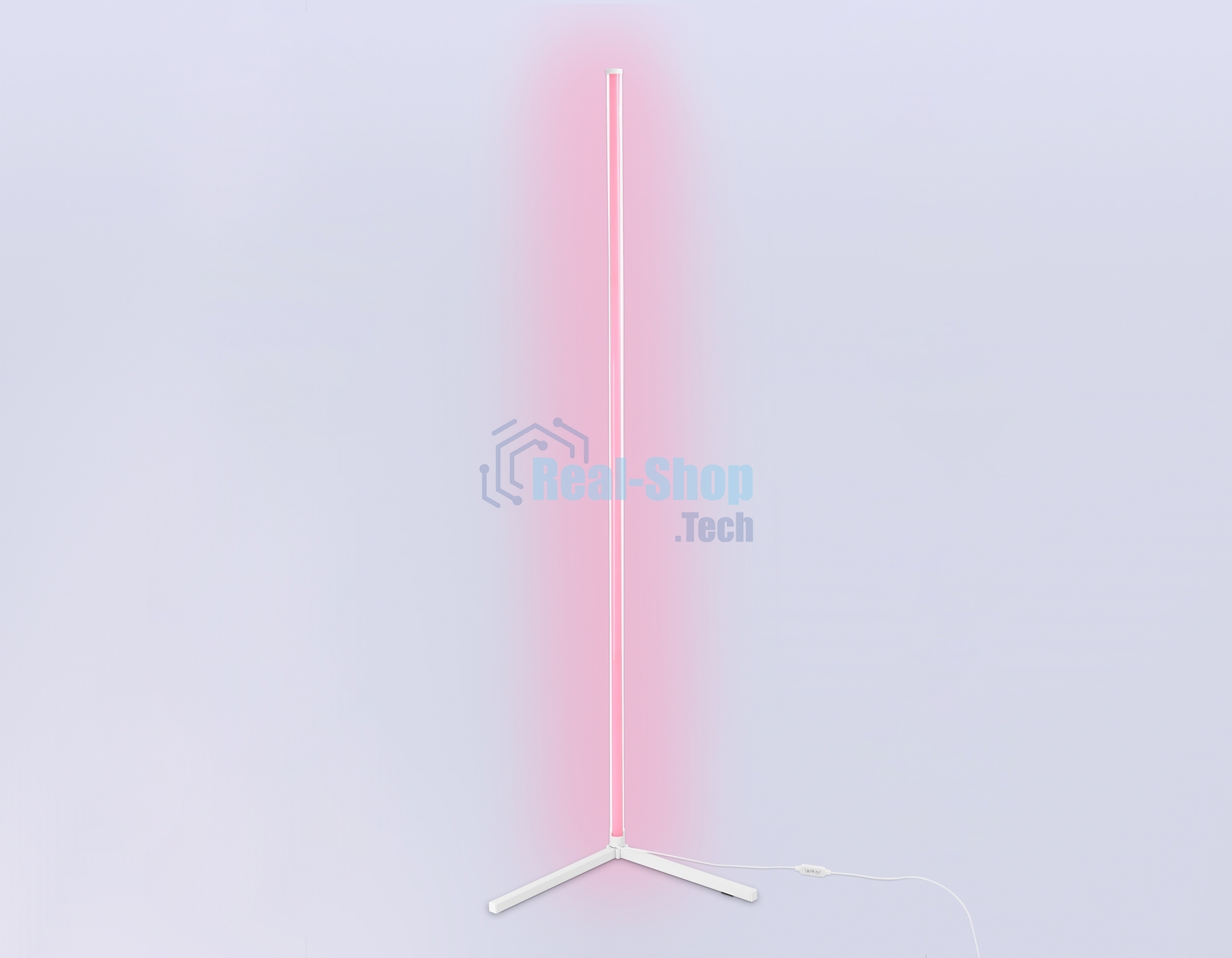 Светильник Ambrella light FL8025 WH белый LED 20W RGB D32*1650 (ПДУ РАДИО 2.4G)