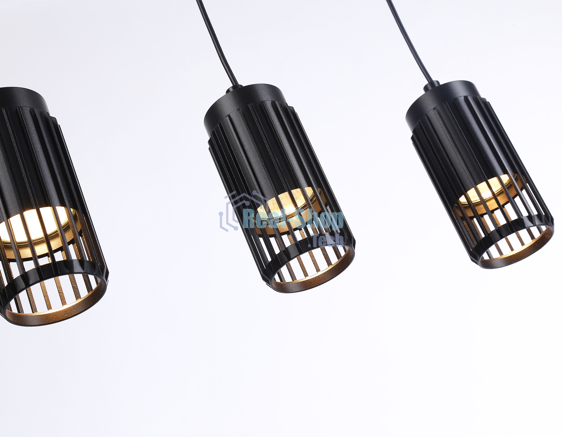 Светильник Ambrella light TN51699/3 BK черный GU10/3 400*60*1120