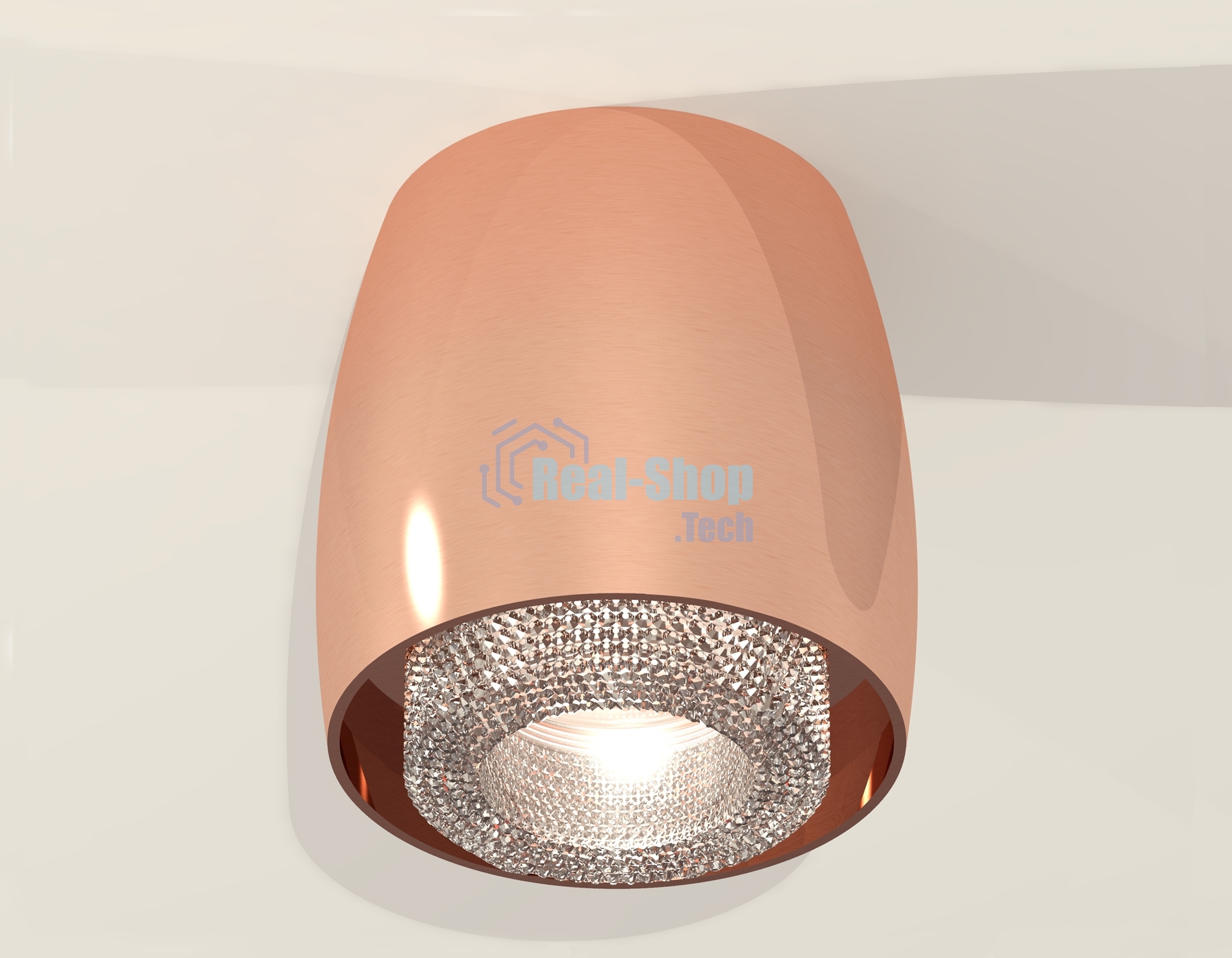Светильник Ambrella Light XS1144010 PPG/CL золото розовое полированное/прозрачный MR16 GU5.3 (C1144, N7191)