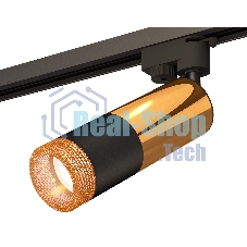 Светильник Ambrella light XT6302071 SBK/PYG/CF черный песок/золото желтое полированное/кофе MR16 GU5.3