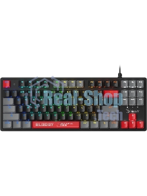 Клавиатура A4Tech S310N механическая черный/красный USB Multimedia for gamer LED кабель 1.8м