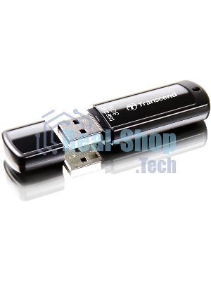 Флешка USB Transcend JetFlash 350 (TS8GJF350), 8Gb, USB 2.0, R/W 12/5, черный