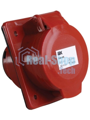 Розетка СП 32А 380В 3P+E+N ССИ-425 IP44 ИЭК PSR42-032-5